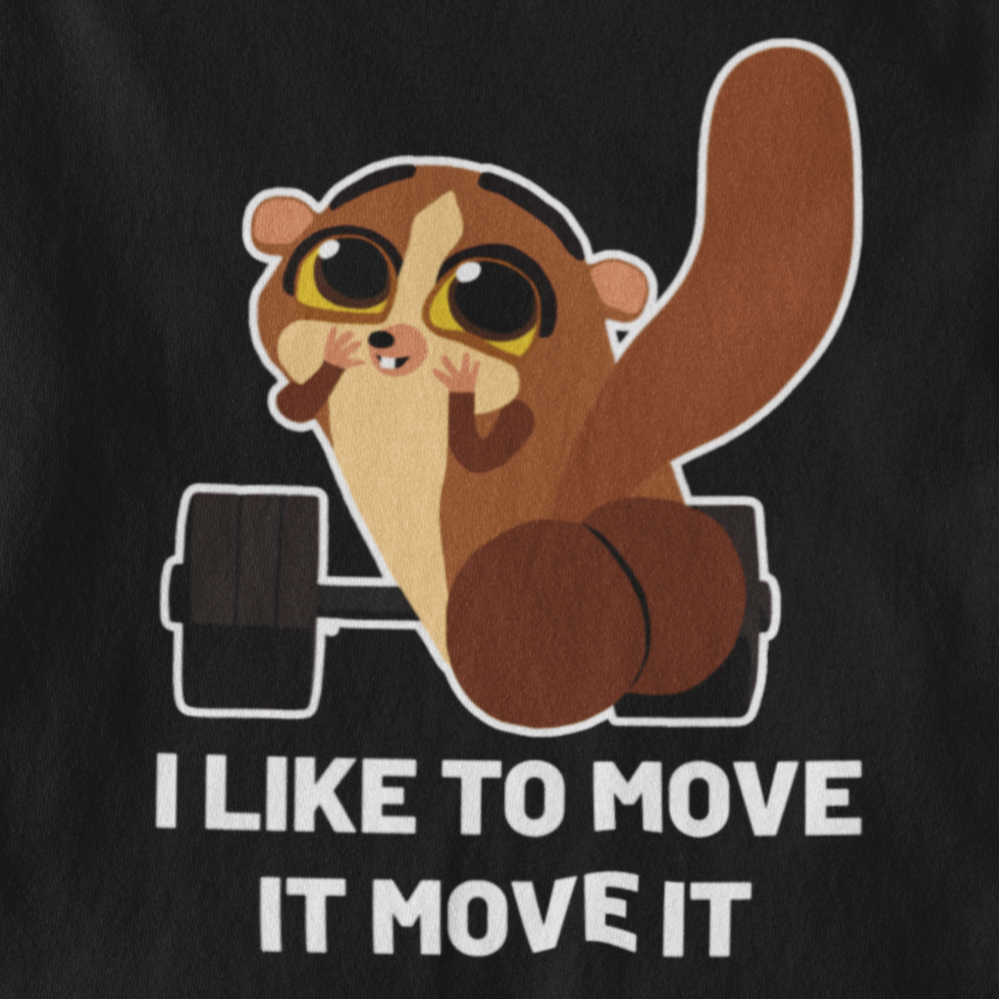 "MOVE IT" Unisex Hoodie (Bedruckung vorne)