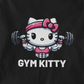 "GYM KITTY" Unisex Hoodie (Bedruckung vorne)